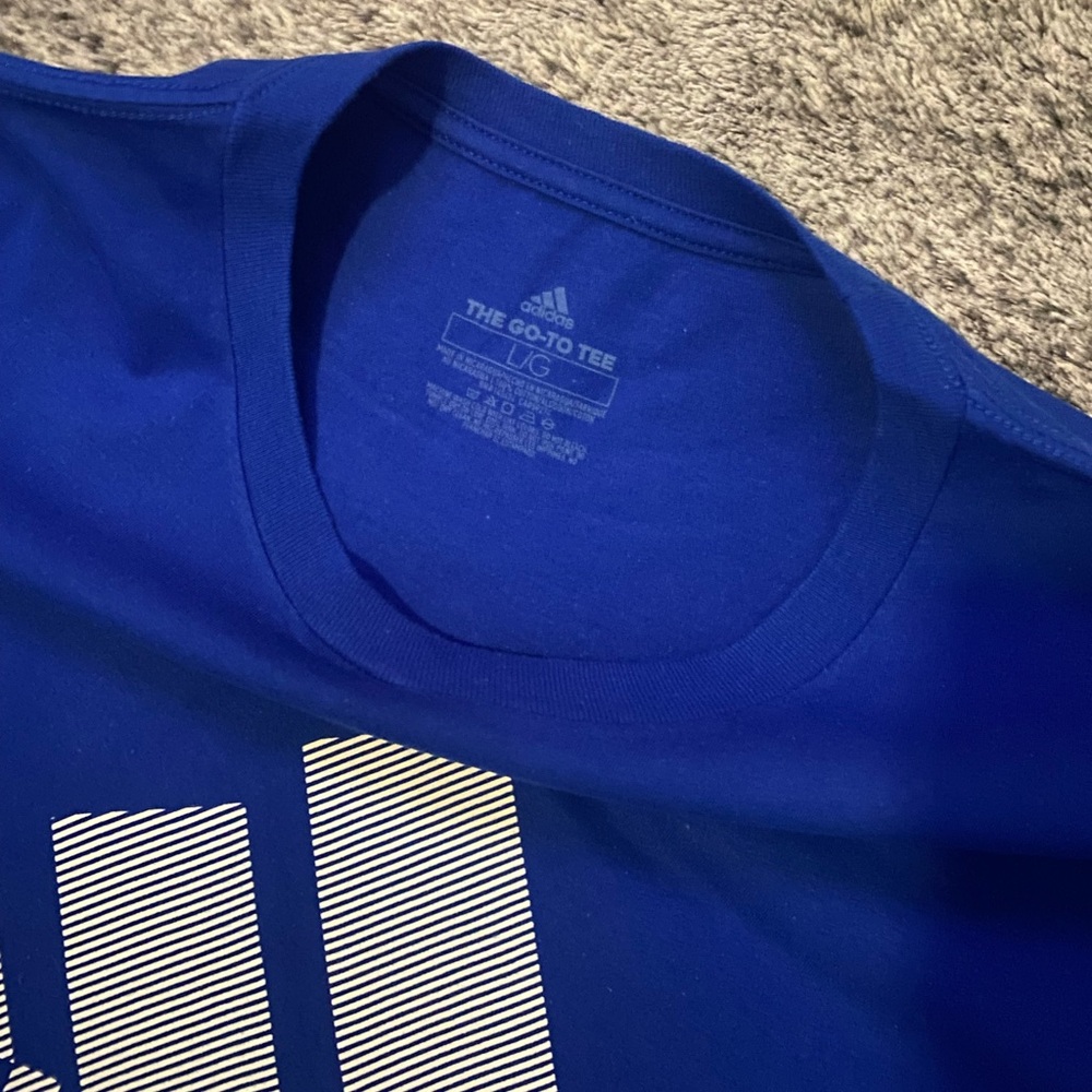 Men’s Adidas T-Shirt Bundle, 2 Tees, Size Large - Picture 7 of 8